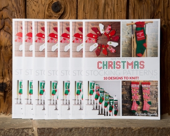 Christmas Stocking Patterns 10 Designs to Knit Vol. 1 Print