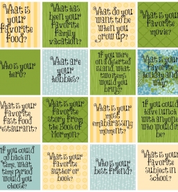 Family picnic questionaire