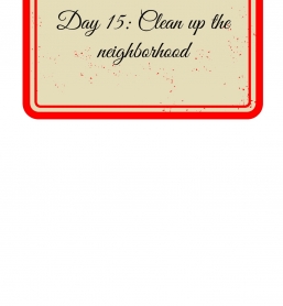 15 Acts of Service Countdown