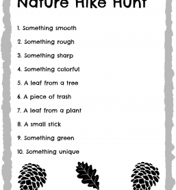 Nature Hike Hunt